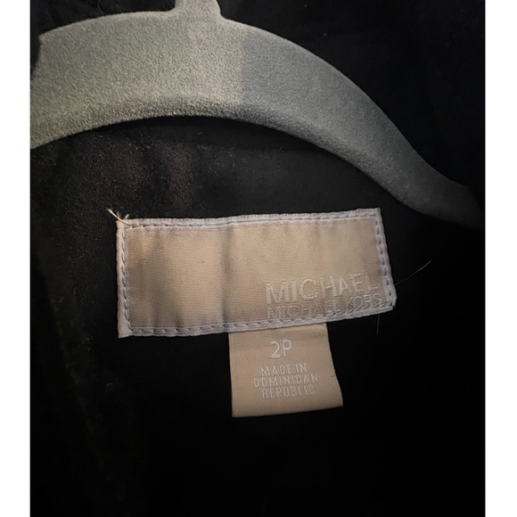 Michael Kors black coat with gold buttons - Picture 8 of 9